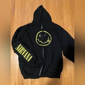 Nirvana Zip Up